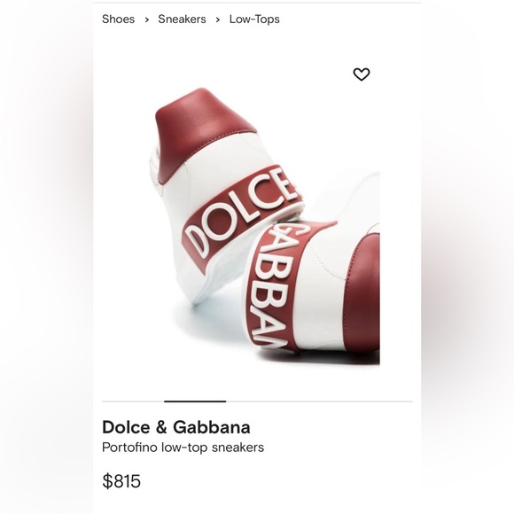 D&G Portofino low-top sneakers. Size is 38.5 - Picture 2 of 6